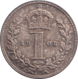 1902 MAUNDY ONE PENNY ( UNC ) 2 - MAUNDY ONE PENNY - Cambridgeshire Coins