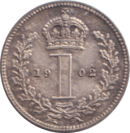 1902 MAUNDY ONE PENNY ( UNC ) 3 - MAUNDY ONE PENNY - Cambridgeshire Coins