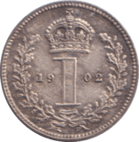 1902 MAUNDY ONE PENNY ( UNC ) 3 - MAUNDY ONE PENNY - Cambridgeshire Coins