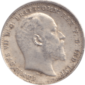 1902 MAUNDY THREEPENCE ( GVF ) - MAUNDY THREEPENCE - Cambridgeshire Coins