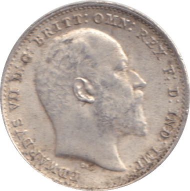 1902 MAUNDY THREEPENCE ( GVF ) - MAUNDY THREEPENCE - Cambridgeshire Coins