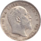 1902 MAUNDY THREEPENCE ( GVF ) - MAUNDY THREEPENCE - Cambridgeshire Coins