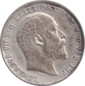 1902 MAUNDY THREEPENCE ( MATT PROOF ) - MAUNDY THREEPENCE - Cambridgeshire Coins