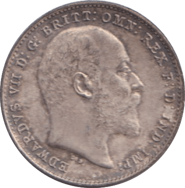 1902 MAUNDY THREEPENCE ( UNC ) 2 - MAUNDY THREEPENCE - Cambridgeshire Coins