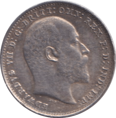 1902 MAUNDY THREEPENCE ( UNC ) 5 - MAUNDY THREEPENCE - Cambridgeshire Coins