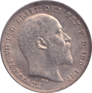 1902 MAUNDY THREEPENCE ( UNC ) - MAUNDY THREEPENCE - Cambridgeshire Coins