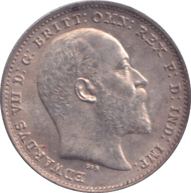 1902 MAUNDY THREEPENCE ( UNC ) - MAUNDY THREEPENCE - Cambridgeshire Coins