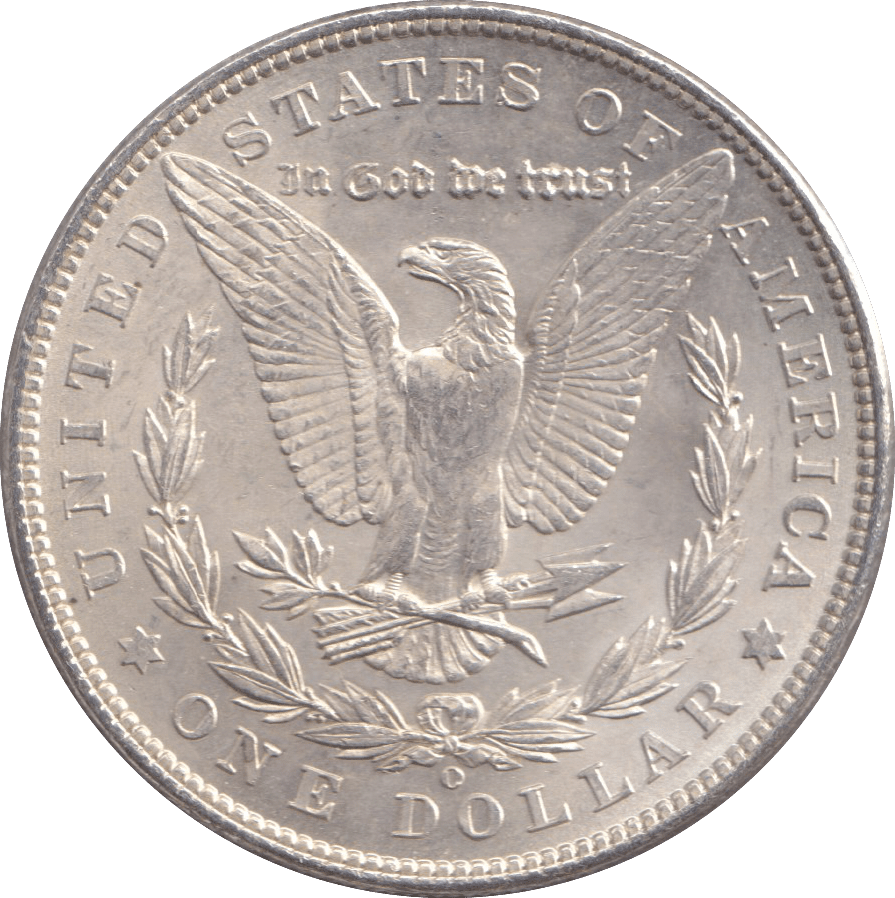 1902 MORGAN DOLLAR USA NEW ORLEANS MINT - SILVER WORLD COINS - Cambridgeshire Coins