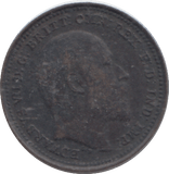 1902 ONE THIRD FARTHING ( EF ) - ONE THIRD FARTHING - Cambridgeshire Coins