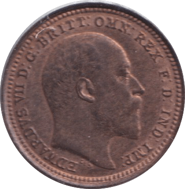 1902 ONE THIRD FARTHING ( EF ) - ONE THIRD FARTHING - Cambridgeshire Coins