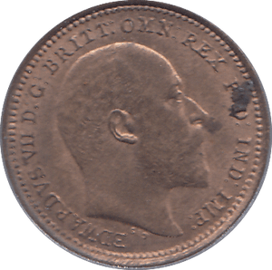 1902 ONE THIRD FARTHING ( UNC ) - ONE THIRD FARTHING - Cambridgeshire Coins