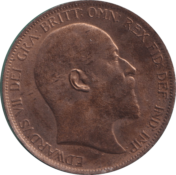 1902 PENNY ( AUNC ) - PENNY - Cambridgeshire Coins