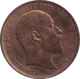 1902 PENNY ( AUNC ) - PENNY - Cambridgeshire Coins
