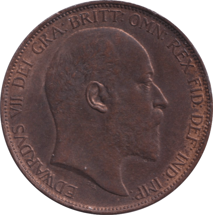 1902 PENNY ( AUNC ) - PENNY - Cambridgeshire Coins