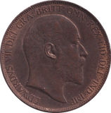 1902 PENNY ( AUNC ) - PENNY - Cambridgeshire Coins