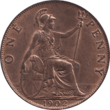 1902 PENNY EDWARD VII ( UNC ) - PENNY - Cambridgeshire Coins