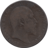 1902 PENNY ( FINE ) - PENNY - Cambridgeshire Coins