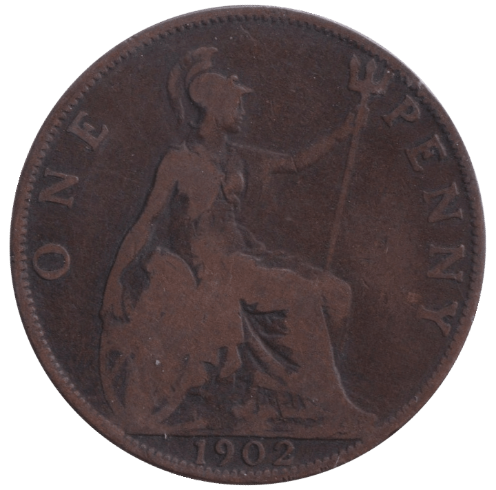 1902 PENNY ( FINE ) - PENNY - Cambridgeshire Coins