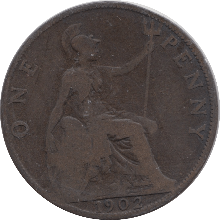 1902 PENNY ( FINE ) - PENNY - Cambridgeshire Coins