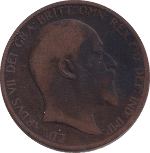1902 PENNY ( FINE ) - PENNY - Cambridgeshire Coins