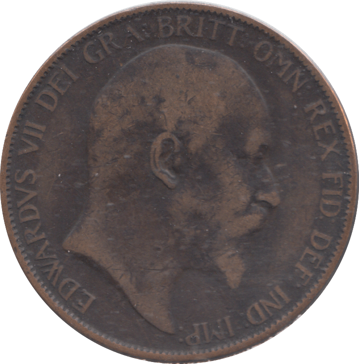 1902 PENNY ( FINE ) - PENNY - Cambridgeshire Coins