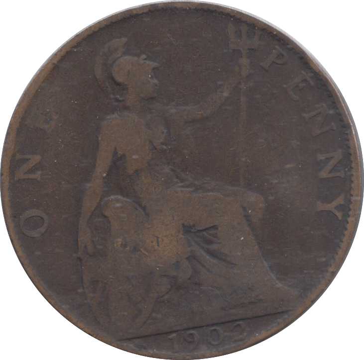 1902 PENNY ( NF ) - PENNY - Cambridgeshire Coins