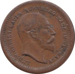 1902 PENNY TOY MONEY - TOY MONEY - Cambridgeshire Coins
