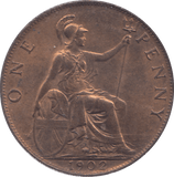 1902 PENNY ( UNC ) - PENNY - Cambridgeshire Coins