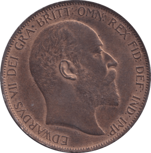 1902 PENNY ( UNC ) - PENNY - Cambridgeshire Coins