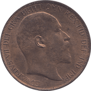 1902 PENNY ( UNC ) - PENNY - Cambridgeshire Coins