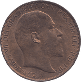 1902 PENNY ( UNC ) - PENNY - Cambridgeshire Coins