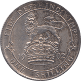1902 SHILLING ( AUNC ) - SHILLING - Cambridgeshire Coins