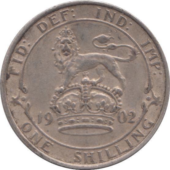 1902 SHILLING ( EF ) - SHILLING - Cambridgeshire Coins