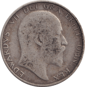 1902 SHILLING ( FINE ) - SHILLING - Cambridgeshire Coins