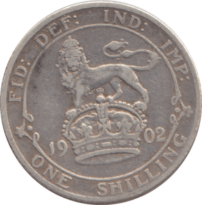 1902 SHILLING ( GF ) - SHILLING - Cambridgeshire Coins