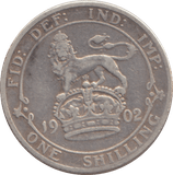 1902 SHILLING ( GF ) - SHILLING - Cambridgeshire Coins