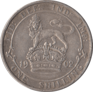 1902 SHILLING ( GF ) - Shilling - Cambridgeshire Coins