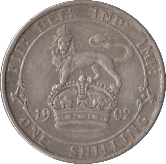 1902 SHILLING ( GF ) - Shilling - Cambridgeshire Coins