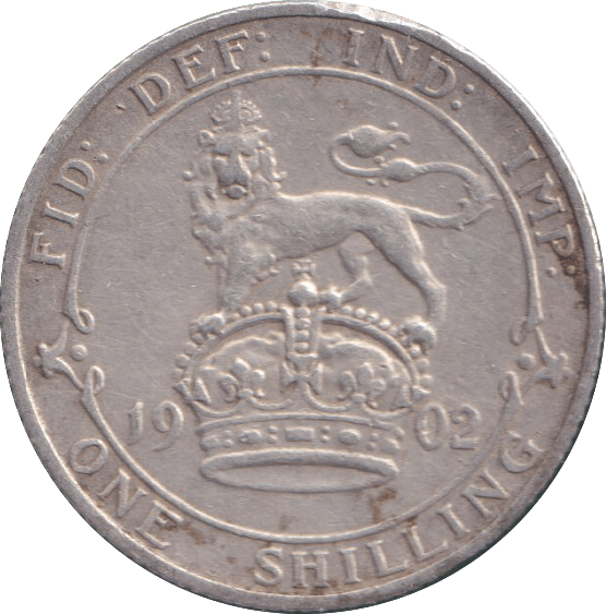 1902 SHILLING ( GF ) - SHILLING - Cambridgeshire Coins