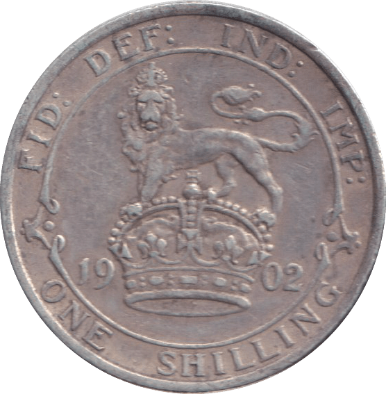 1902 SHILLING ( GF ) - SHILLING - Cambridgeshire Coins