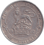 1902 SHILLING ( GF ) - SHILLING - Cambridgeshire Coins