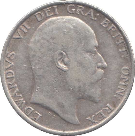 1902 SHILLING ( GVF ) - SHILLING - Cambridgeshire Coins
