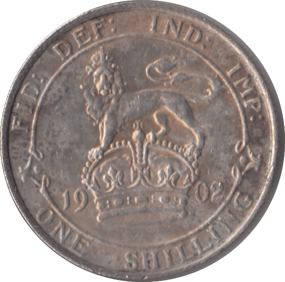1902 SHILLING ( GVF ) - SHILLING - Cambridgeshire Coins