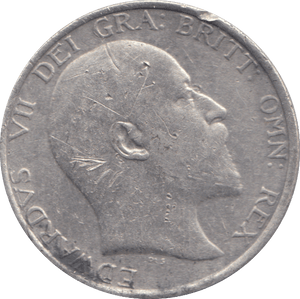 1902 SHILLING ( GVF ) - SHILLING - Cambridgeshire Coins