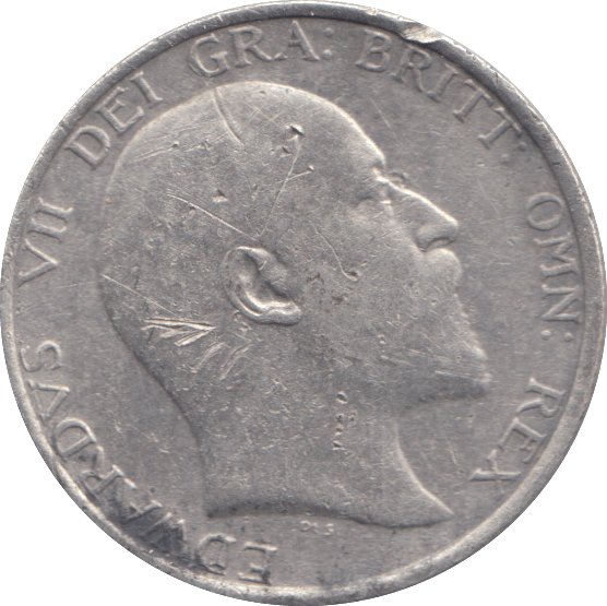 1902 SHILLING ( GVF ) - SHILLING - Cambridgeshire Coins
