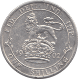 1902 SHILLING ( GVF ) - SHILLING - Cambridgeshire Coins