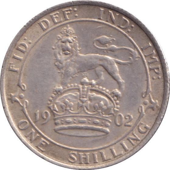 1902 SHILLING ( GVF ) - Shilling - Cambridgeshire Coins