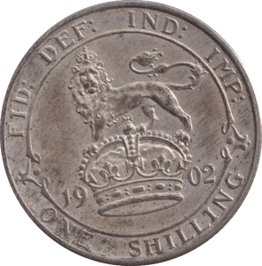 1902 SHILLING ( MATT PROOF ) - SHILLING - Cambridgeshire Coins