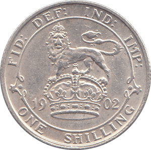 1902 SHILLING ( PROOF ) - SHILLING - Cambridgeshire Coins