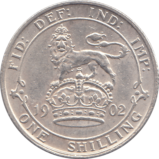 1902 SHILLING ( PROOF ) - SHILLING - Cambridgeshire Coins
